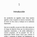 Introducción ebook "Deja de estar ocupado, empieza a ser productivo"