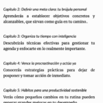 Tips del ebook "Deja de estar ocupado, empieza a ser productivo"